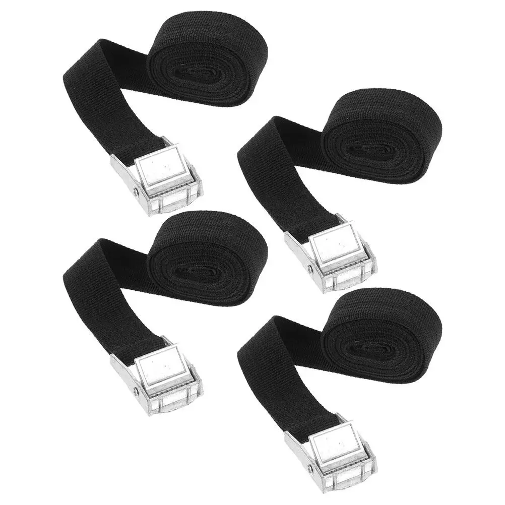 4Pcs Zinc Alloy Cam Buckle Tie Down Straps Heavy Duty Adjustable Cargo Lashing Tie Straps Secure Travel Trailer Truck Use
4Pcs Zinc Alloy Cam Buckle Tie Down Straps Heavy Duty Adjustable Cargo Lashing Tie Straps Secure Travel Trailer Truck Use