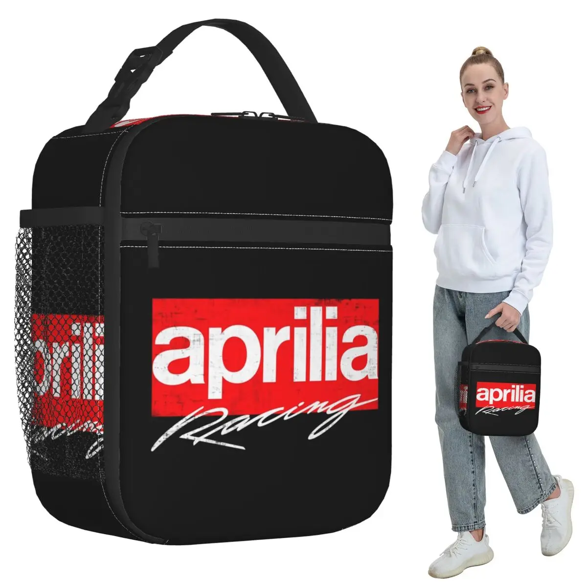 Aprilia Racing Изолированная сумка для обеда для женщин Офисный холодильник Термальная коробка для еды Сумка Портативные ланч-боксы Контейнер
Aprilia Racing Изолированная сумка для обеда для женщин Офисный холодильник Термальная коробка для еды Сумка Портативные ланч-боксы Контейнер
