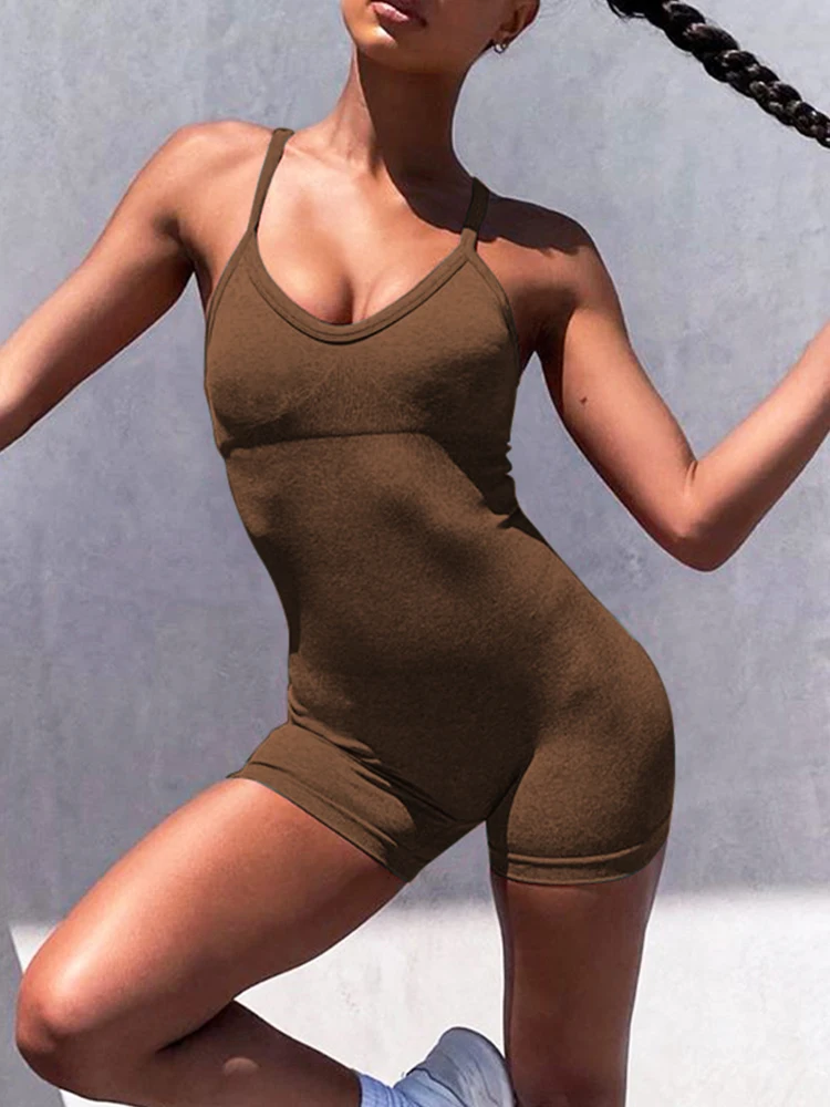 OQQ Yoga Jumpsuit for Women Casual Fitness Sporty Playsuit Sleeveless Slim Activewear One Piece Workout Suit Overall Sportswear
OQQ Yoga Jumpsuit for Women Casual Fitness Sporty Playsuit Sleeveless Slim Activewear One Piece Workout Suit Overall Sportswear