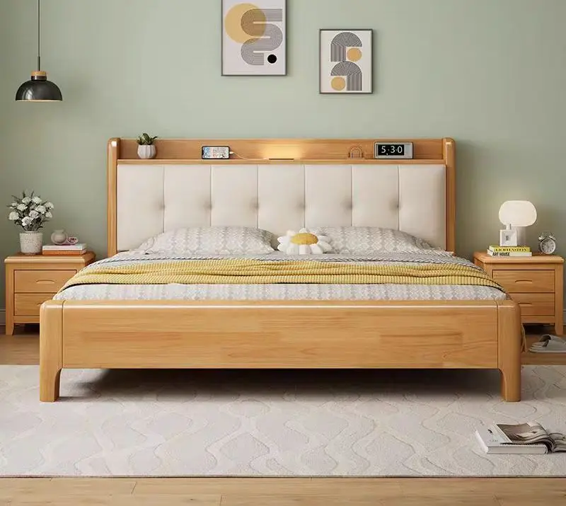 ^&2025 Best Selling New Upholstered Wooden Beds Morden King Double Size Wood Solid Bed Frames Nordic Wood Bed
^&2025 Best Selling New Upholstered Wooden Beds Morden King Double Size Wood Solid Bed Frames Nordic Wood Bed