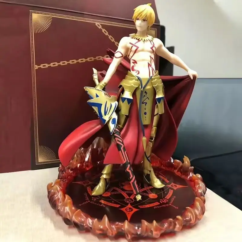 Fate/Grand Order Gilgamesh 26cm PVC Anime Action Figure Exquisite Craft Desktop PC Case Cabinet Display Ornament Birthday Gifts
Fate/Grand Order Gilgamesh 26cm PVC Anime Action Figure Exquisite Craft Desktop PC Case Cabinet Display Ornament Birthday Gifts