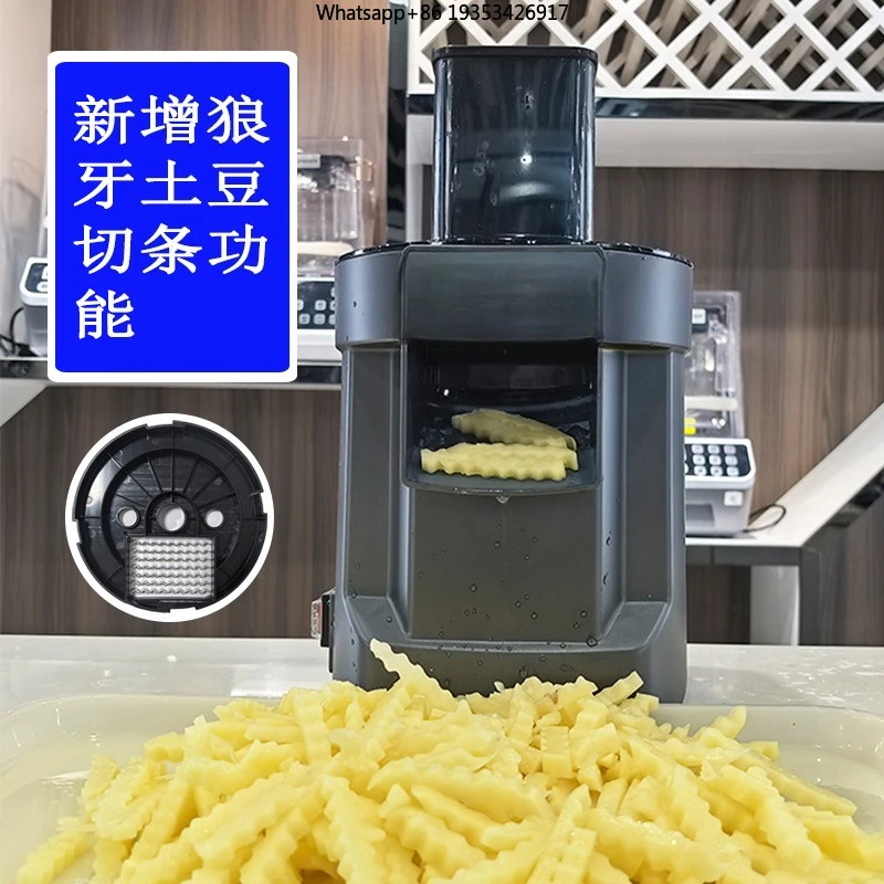 Commercial electric dicing machine is suitable for multi-functional automatic dicing of vegetables and fruits, shredding
Commercial electric dicing machine is suitable for multi-functional automatic dicing of vegetables and fruits, shredding