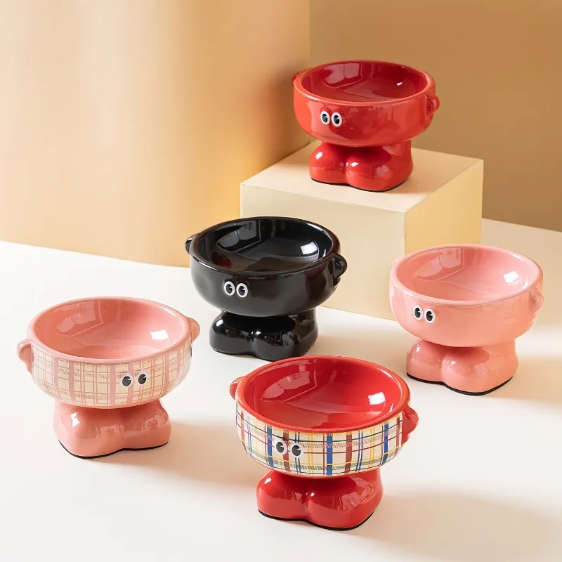 Керамическая повышенная миска для домашних животных, защита позвоночника, анти-Ant-дизайн, кормушка для кошек и собак, ценная миска
Керамическая повышенная миска для домашних животных, защита позвоночника, анти-Ant-дизайн, кормушка для кошек и собак, ценная миска