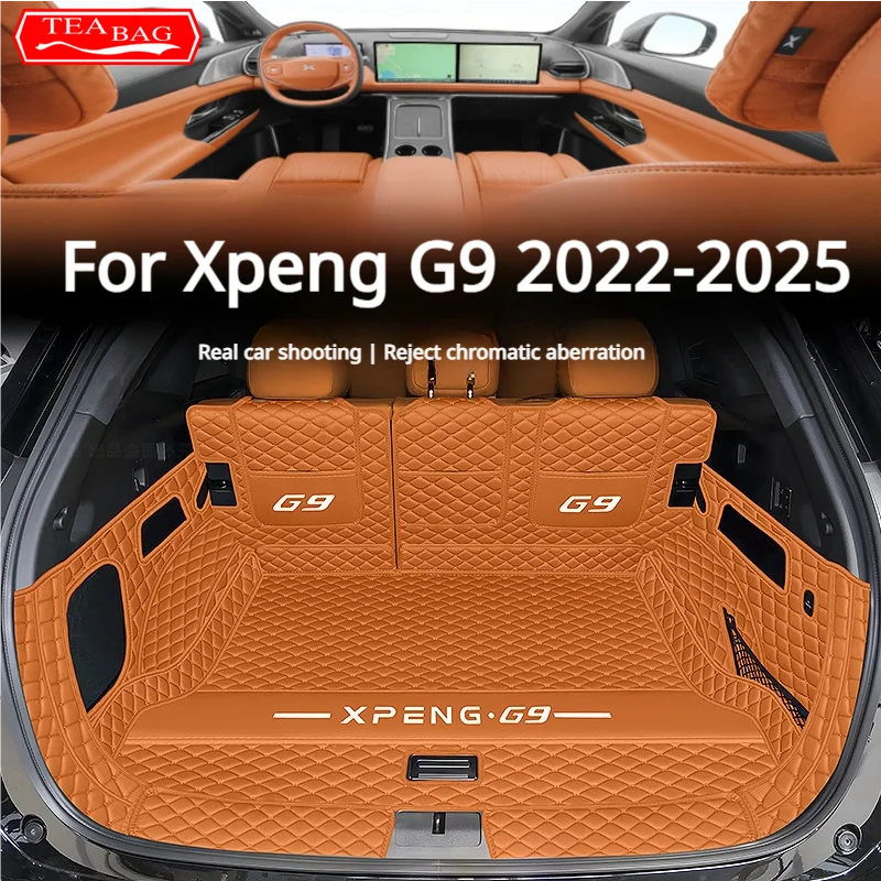 For XPENG G9 2025 2026 Car Styling Fully Enclosed Trunk Pad Leather Trunk Mat Backrest Pad Auto Modification Premium Accessories
For XPENG G9 2025 2026 Car Styling Fully Enclosed Trunk Pad Leather Trunk Mat Backrest Pad Auto Modification Premium Accessories