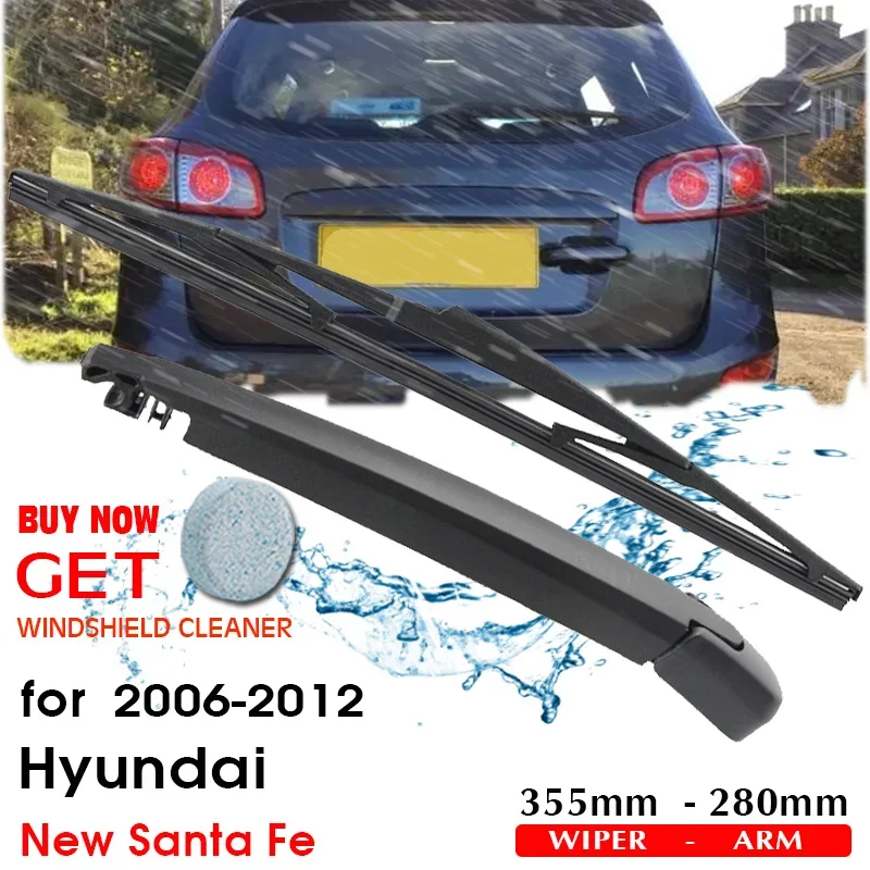 Car Rear Wiper Blades Back Windscreen Wiper Arm For Hyundai New Santa Fe Hatchback (2006-2012)355mm,Windshield Styling
Car Rear Wiper Blades Back Windscreen Wiper Arm For Hyundai New Santa Fe Hatchback (2006-2012)355mm,Windshield Styling