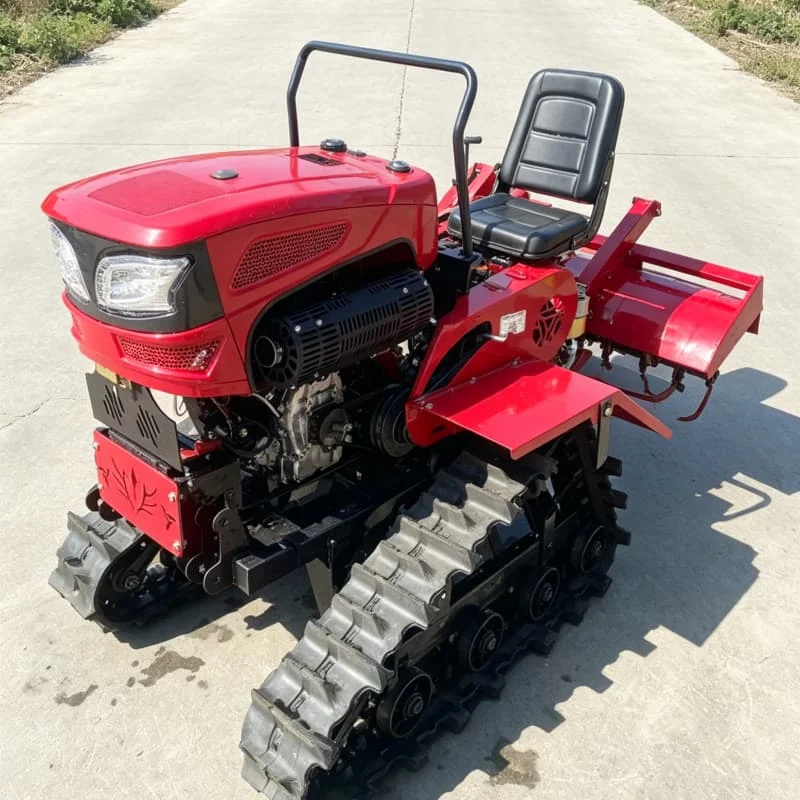 Customized Hot‑selling Crawler Tractor, High‑efficiency Cultivator, Small Plowing Machine, High‑efficiency Farm Rotary Tiller
Customized Hot‑selling Crawler Tractor, High‑efficiency Cultivator, Small Plowing Machine, High‑efficiency Farm Rotary Tiller