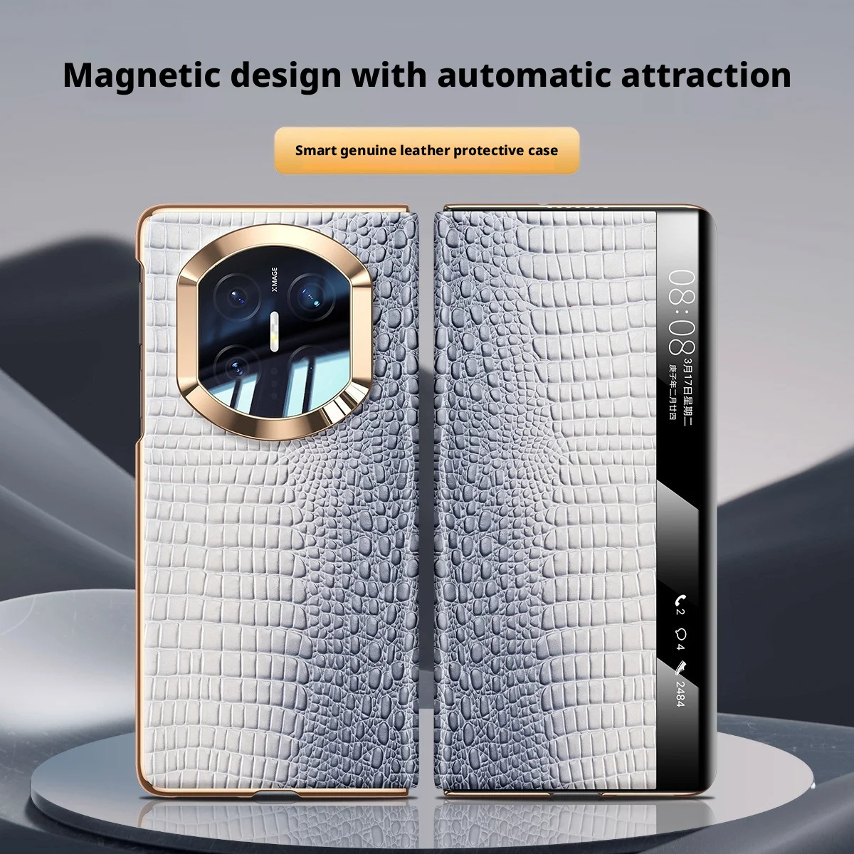 Premium Luxury Crocodile Pattern Genuine Leather Case For Huawei Mate X7 X6 X5 Magnetic Flip Smart Window Full Protection Cover
Premium Luxury Crocodile Pattern Genuine Leather Case For Huawei Mate X7 X6 X5 Magnetic Flip Smart Window Full Protection Cover