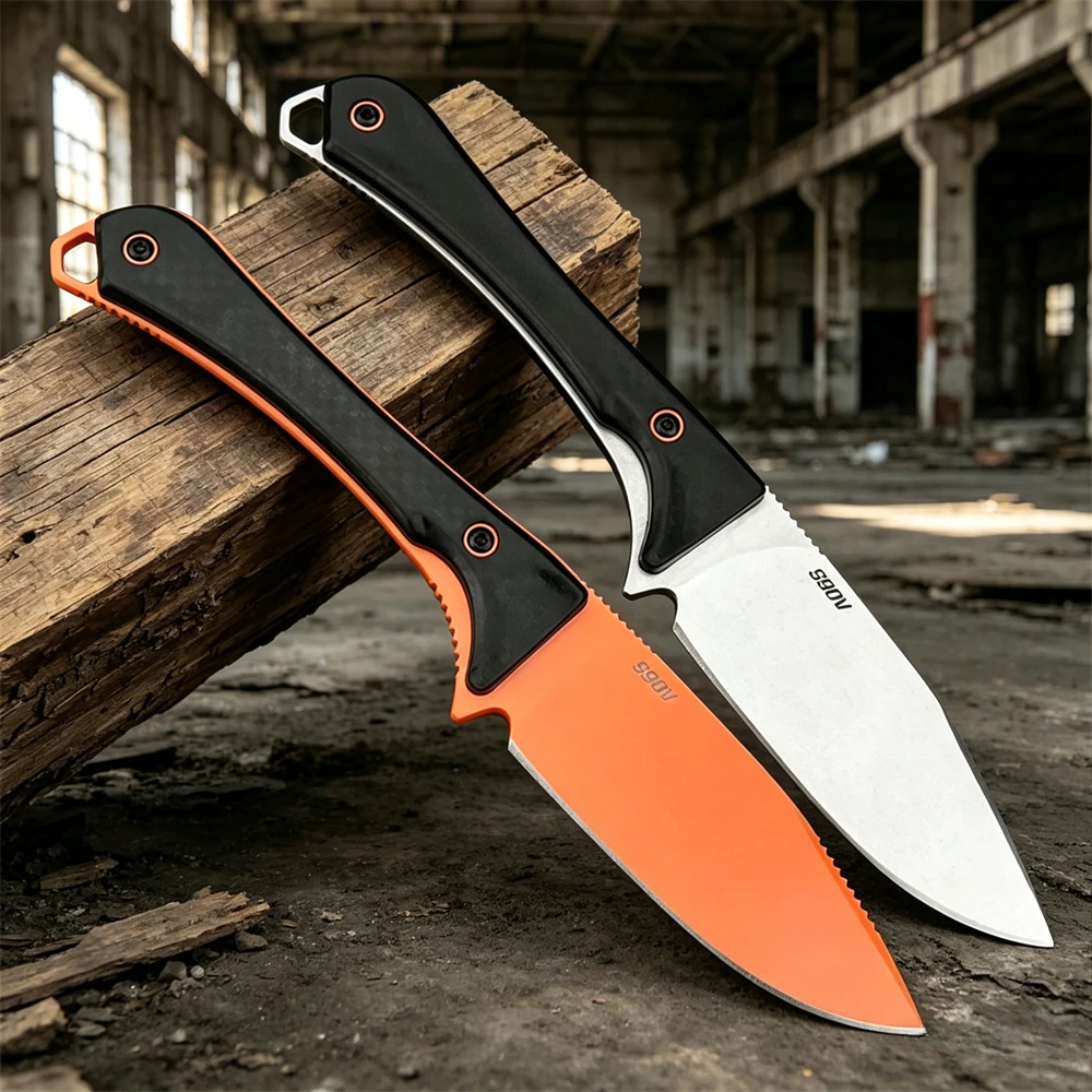 BM 15201 Outdoor Hunting Fixed Blade Knife, D2 Steel Survival Tool with Sheath, Camping Hiking Gear Perfect Gift for Men
BM 15201 Outdoor Hunting Fixed Blade Knife, D2 Steel Survival Tool with Sheath, Camping Hiking Gear Perfect Gift for Men