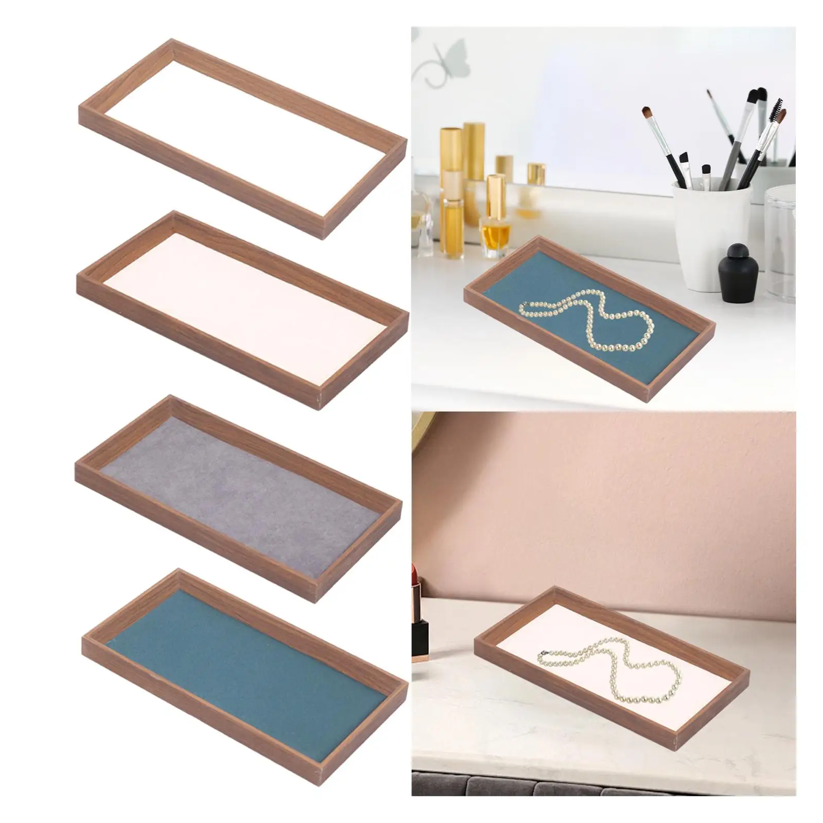 Jewelry Organizer Tray Stand for Rings Bracelet Earrings Necklace Velvet Jewelry Holder for Showroom Home Use Live Broadcast
Jewelry Organizer Tray Stand for Rings Bracelet Earrings Necklace Velvet Jewelry Holder for Showroom Home Use Live Broadcast