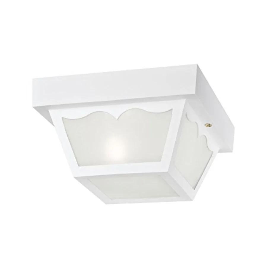 6697500 Traditional Outdo Flush-Mount Fixture Finish on Polypropylene Frosted Glass Panels
6697500 Traditional Outdo Flush-Mount Fixture Finish on Polypropylene Frosted Glass Panels