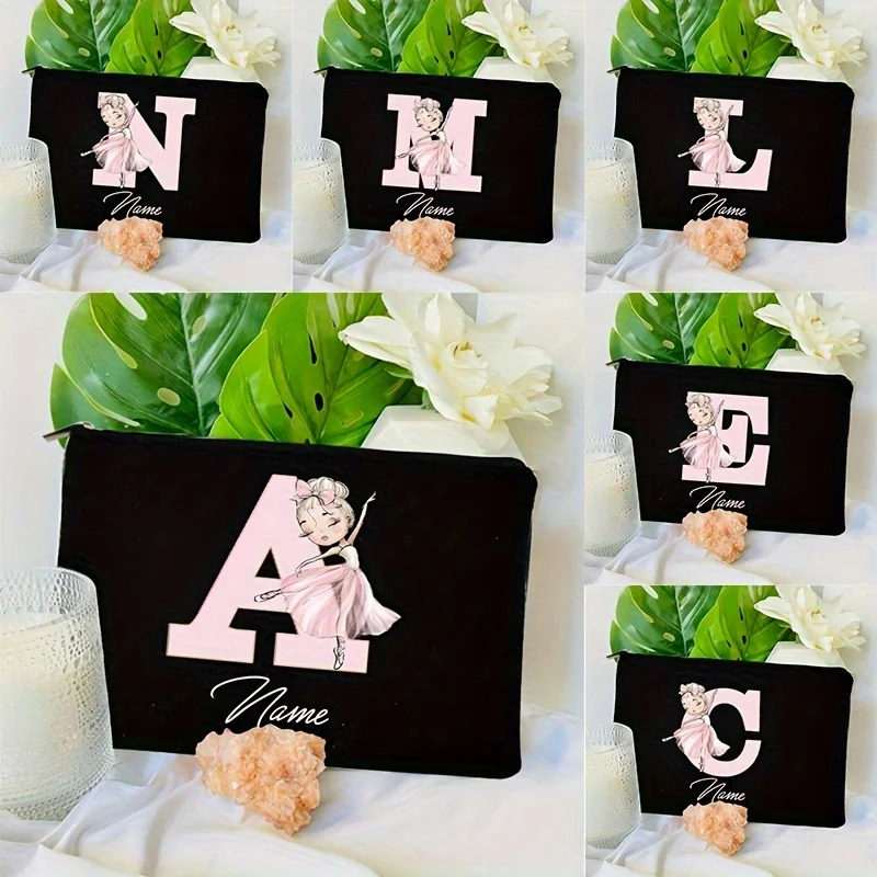 Cute Ballet Girl Women's Cosmetic Makeup and Wash Bag Travel Wash Bag Travel Storage Bag School Teacher Mistress Dancer Gift
Cute Ballet Girl Women's Cosmetic Makeup and Wash Bag Travel Wash Bag Travel Storage Bag School Teacher Mistress Dancer Gift