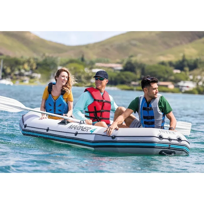 INTEX Mariner Series Inflatable Water Boat Durable Thick PVC Material Complete Accessories Portable Outdoor Fishing Leisure Boat
INTEX Mariner Series Inflatable Water Boat Durable Thick PVC Material Complete Accessories Portable Outdoor Fishing Leisure Boat