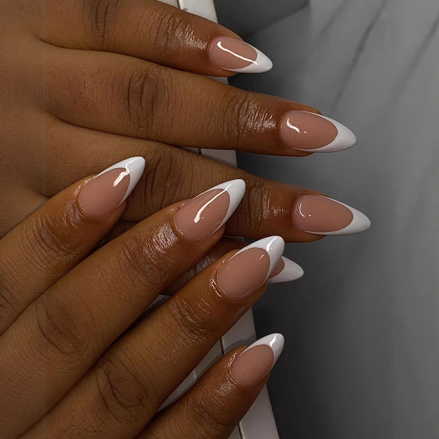 Wear Nail Patch Almond Nail Patch White French Edge Sweet Fake Nail Finished Nails
Wear Nail Patch Almond Nail Patch White French Edge Sweet Fake Nail Finished Nails