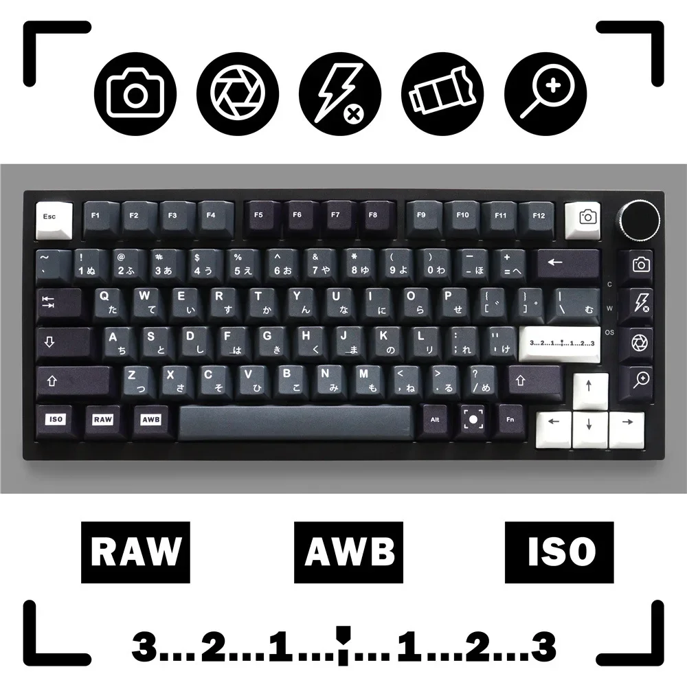 Keycap Cherry Original Height 130 Full Set PBT Sublimation Keyboard Cap
Keycap Cherry Original Height 130 Full Set PBT Sublimation Keyboard Cap