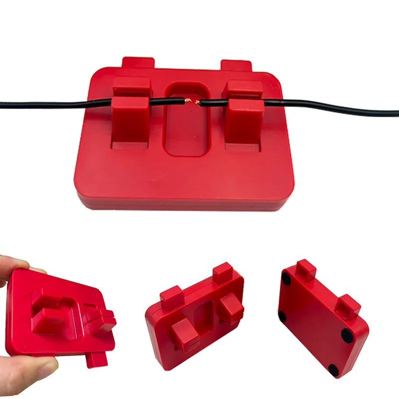 New ABS Wire Fixture Welding Soldering Clamp Big Size for 12-30AWG Wire Cables High Temperature Resistant Welding Repair Tools
New ABS Wire Fixture Welding Soldering Clamp Big Size for 12-30AWG Wire Cables High Temperature Resistant Welding Repair Tools