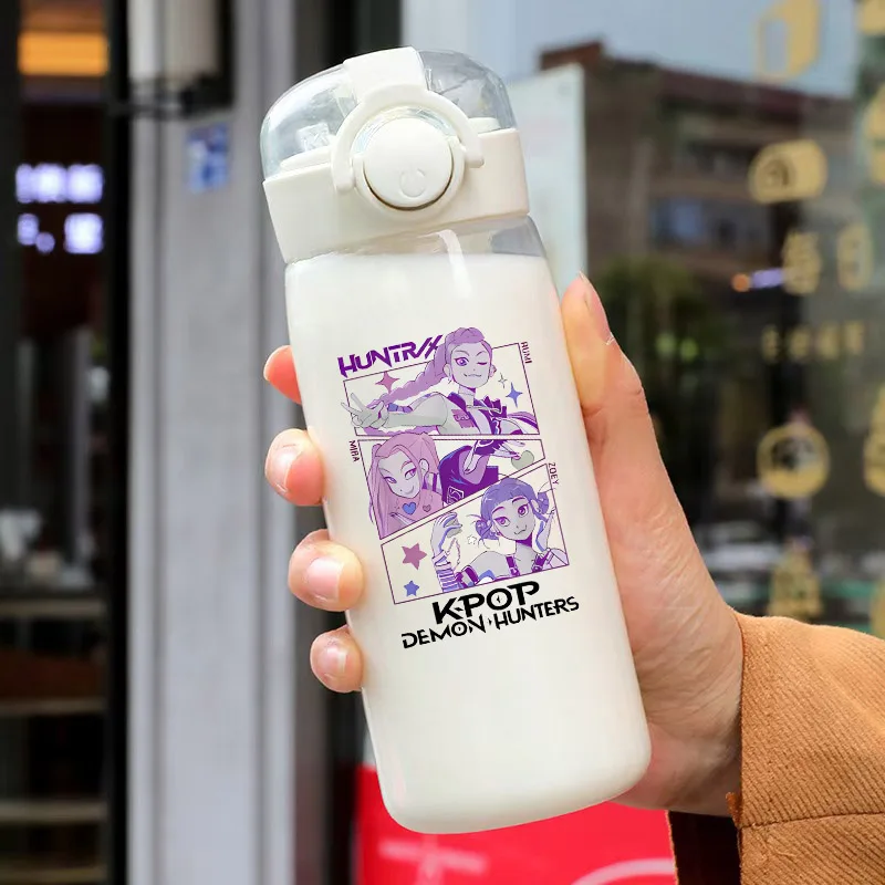 KPop Demon Hunters Water Bottle Travel Portable Student Anime Sport Drinking Kettle Convenient Straw Cup Cute Sports Supplies
KPop Demon Hunters Water Bottle Travel Portable Student Anime Sport Drinking Kettle Convenient Straw Cup Cute Sports Supplies