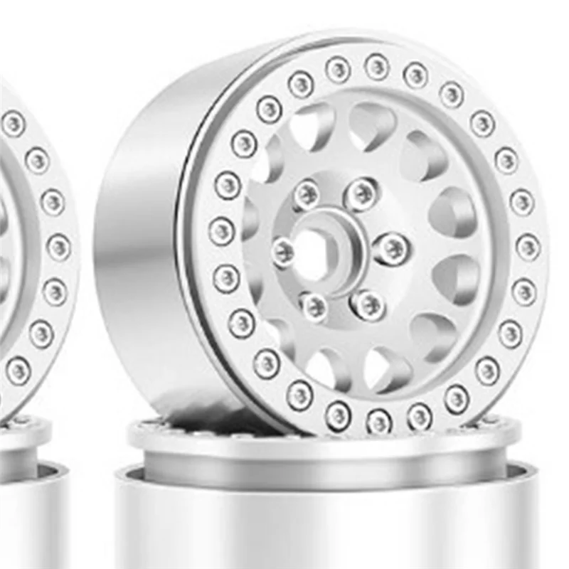 A17I 4Pcs 1.9 Metal Beadlock Wheel Hub Rim for 1/10 RC TRX4 SCX10 SCX10-II 90046 SCX10-III AXI03007 D90 Silver
A17I 4Pcs 1.9 Metal Beadlock Wheel Hub Rim for 1/10 RC TRX4 SCX10 SCX10-II 90046 SCX10-III AXI03007 D90 Silver