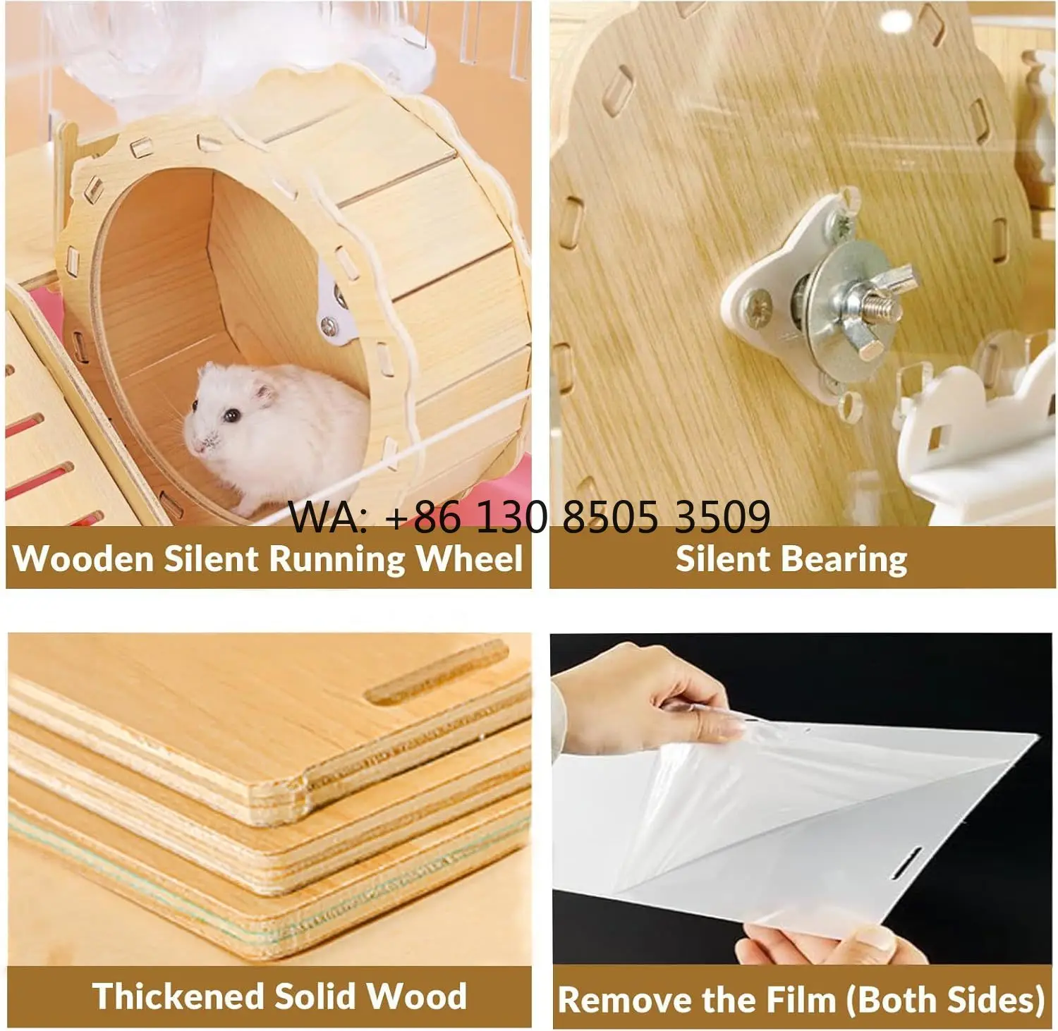 Wholesale 2 Layer Acrylic Transparent Hamster Nest Comfortable Breathable Luxury Hamster Cage
Wholesale 2 Layer Acrylic Transparent Hamster Nest Comfortable Breathable Luxury Hamster Cage