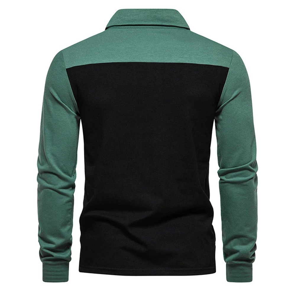 Male Tops Men T-shirts Leisure Formal Lapel Long Sleeve Office Outdoor Party Patchwork Shirt Slim T Shirt Blouse
Male Tops Men T-shirts Leisure Formal Lapel Long Sleeve Office Outdoor Party Patchwork Shirt Slim T Shirt Blouse