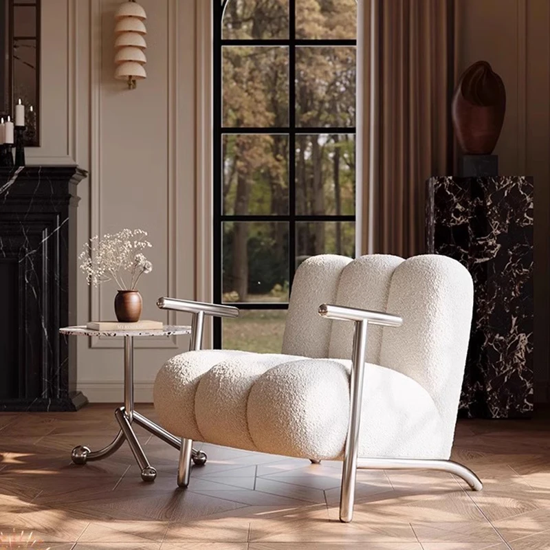 White Cream Chairs Dresser Makeup Luxury Modern Unique Design Comfortable Living Room Chairs Fashion Fauteuil Home Furniture
White Cream Chairs Dresser Makeup Luxury Modern Unique Design Comfortable Living Room Chairs Fashion Fauteuil Home Furniture