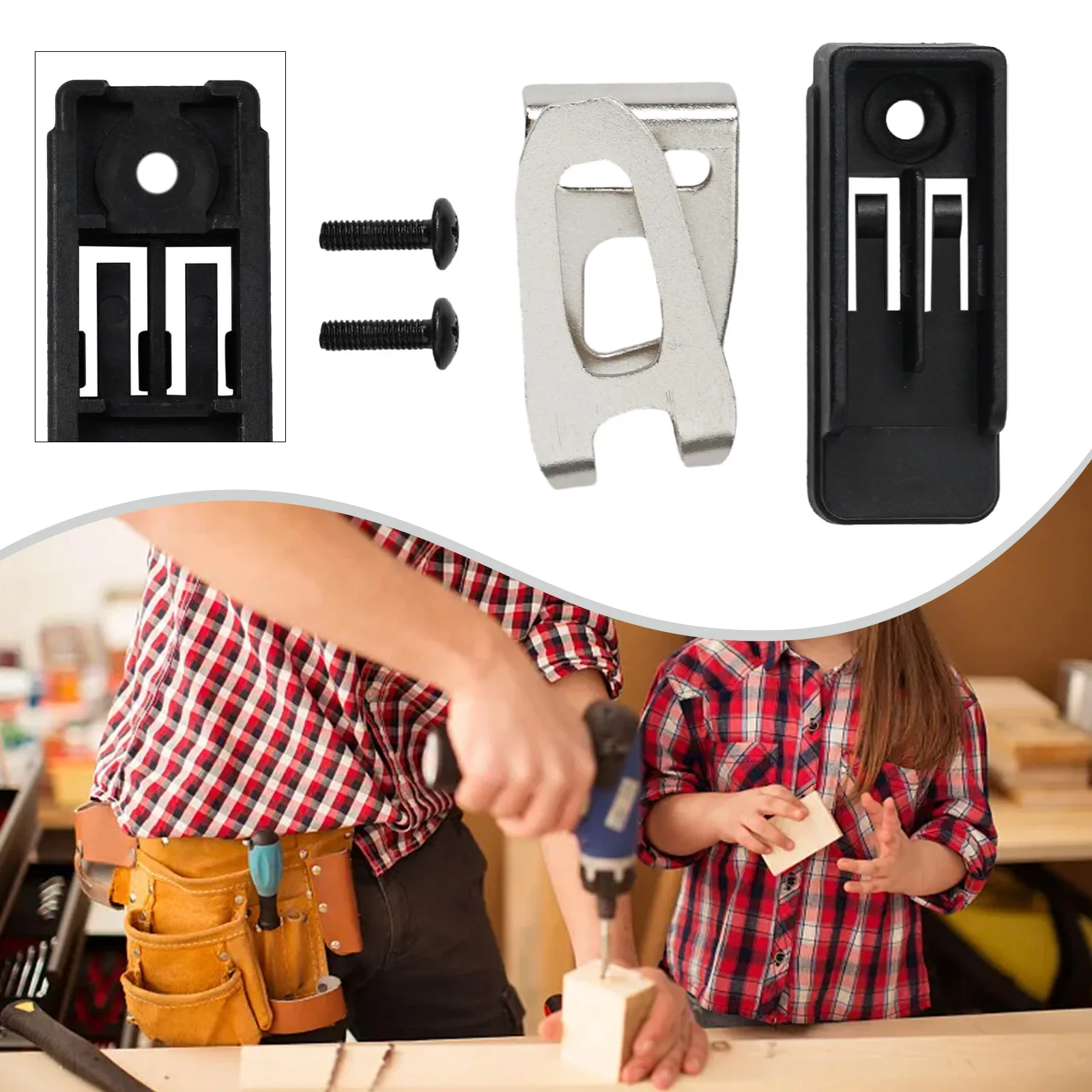 2set Bit Holder Belt Clip Screw Set 346449-3 251314-2 For BDF441 Drills Drivers And Wrenches Power Tool Accessories
2set Bit Holder Belt Clip Screw Set 346449-3 251314-2 For BDF441 Drills Drivers And Wrenches Power Tool Accessories