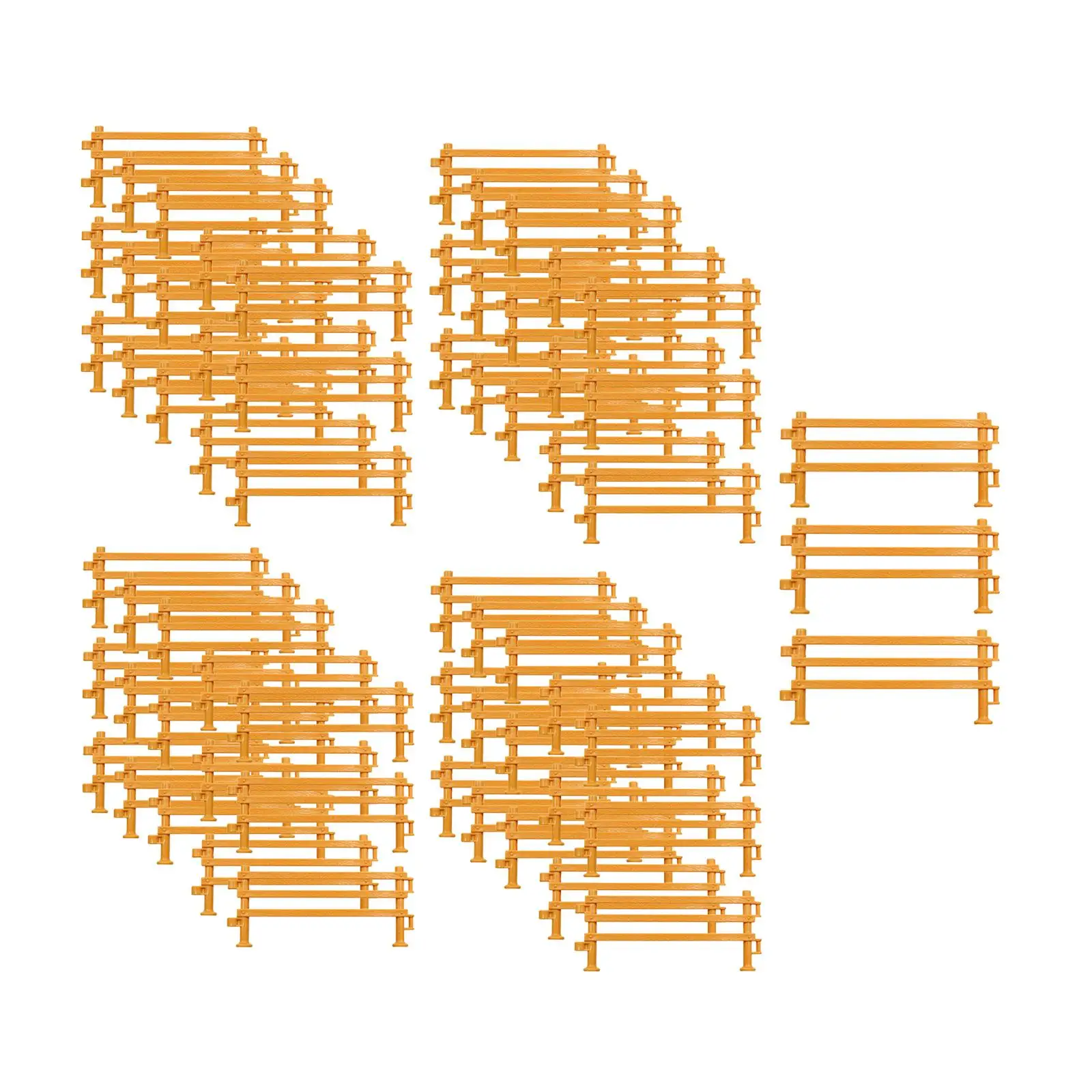 60Pcs Miniature Farm Fence Playset Pretend Layout Decoration for Architecture Model Micro Landscape Scenery Kids Gifts 3-4 Years
60Pcs Miniature Farm Fence Playset Pretend Layout Decoration for Architecture Model Micro Landscape Scenery Kids Gifts 3-4 Years