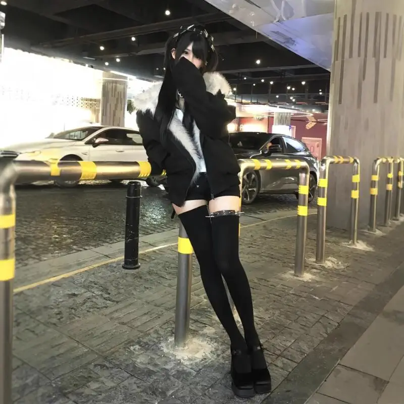 Женская куртка с капюшоном в стиле аниме, милая женская корейская хлопковая одежда, студенческое утепленное теплое пальто, новая зимняя хлопковая куртка, топы
Женская куртка с капюшоном в стиле аниме, милая женская корейская хлопковая одежда, студенческое утепленное теплое пальто, новая зимняя хлопковая куртка, топы