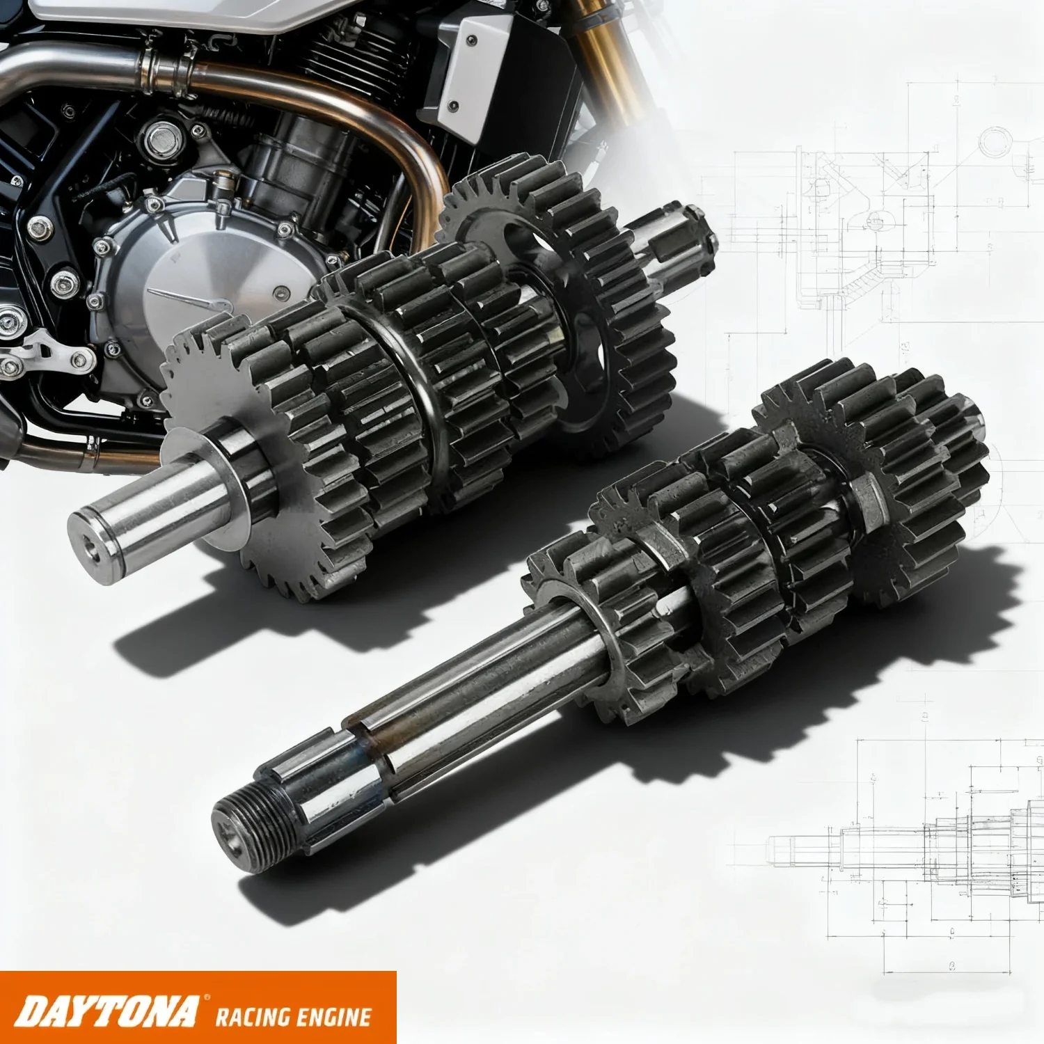 Оригинальный 4-скоростной двигатель Daytona 190cc FSM, главный и счетный вал в сборе для высокопроизводительной кузовной системы Daytona Anima 190
Оригинальный 4-скоростной двигатель Daytona 190cc FSM, главный и счетный вал в сборе для высокопроизводительной кузовной системы Daytona Anima 190