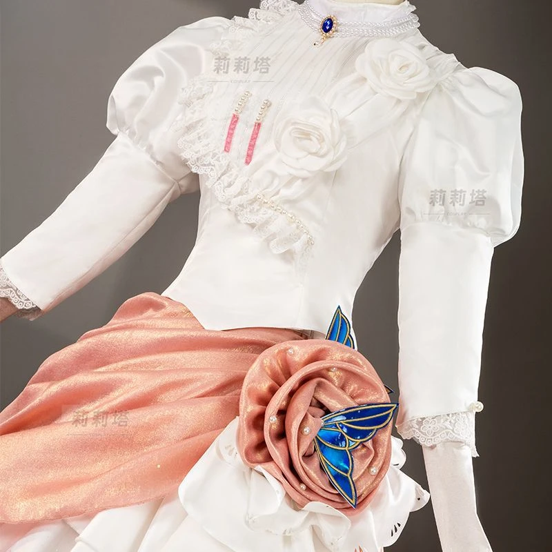 Halloween carnival gorgeous dress Woman uniform Game Reverse:1999 Isolde Cosplay Costume Hat necklace gloves prop necklace set
Halloween carnival gorgeous dress Woman uniform Game Reverse:1999 Isolde Cosplay Costume Hat necklace gloves prop necklace set