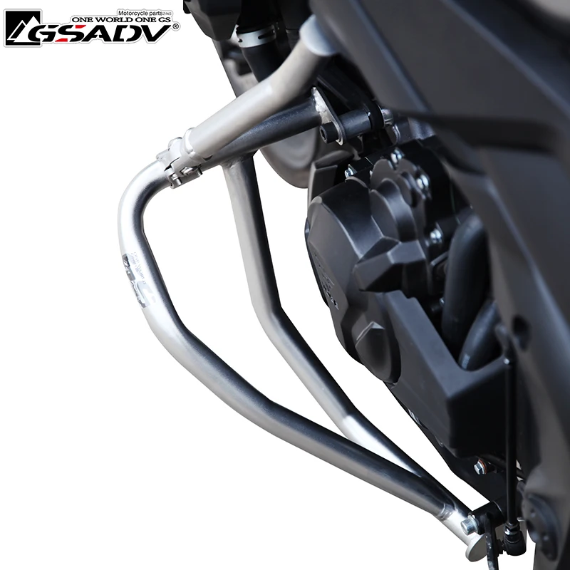 Модифицированный бампер GSADV, верхние нижние полосы из нержавеющей стали 304, защита двигателя мотоцикла, защита обтекателя рамы для Voge 500RLX 500R
Модифицированный бампер GSADV, верхние нижние полосы из нержавеющей стали 304, защита двигателя мотоцикла, защита обтекателя рамы для Voge 500RLX 500R