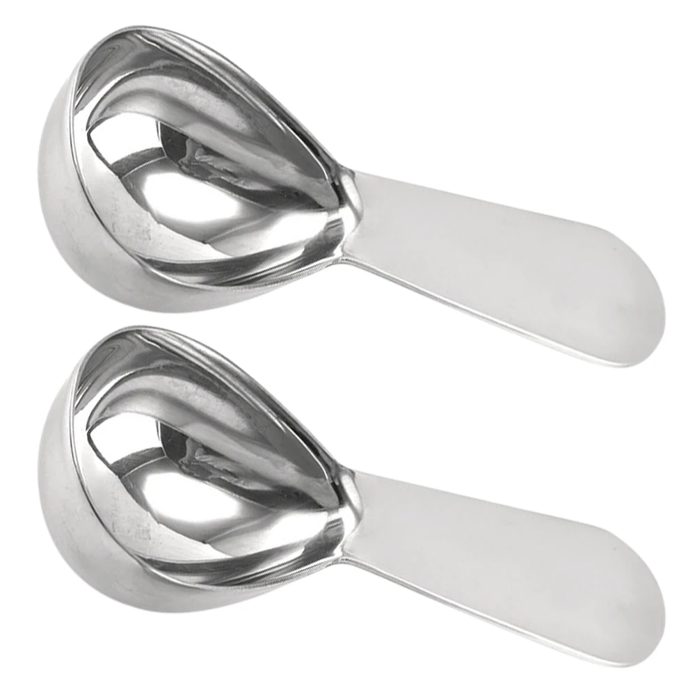 2 Pcs Coffee Spoon Steel Measuring Spoons Tablespoon Metal Stainless Cup Tool Scoops
2 Pcs Coffee Spoon Steel Measuring Spoons Tablespoon Metal Stainless Cup Tool Scoops