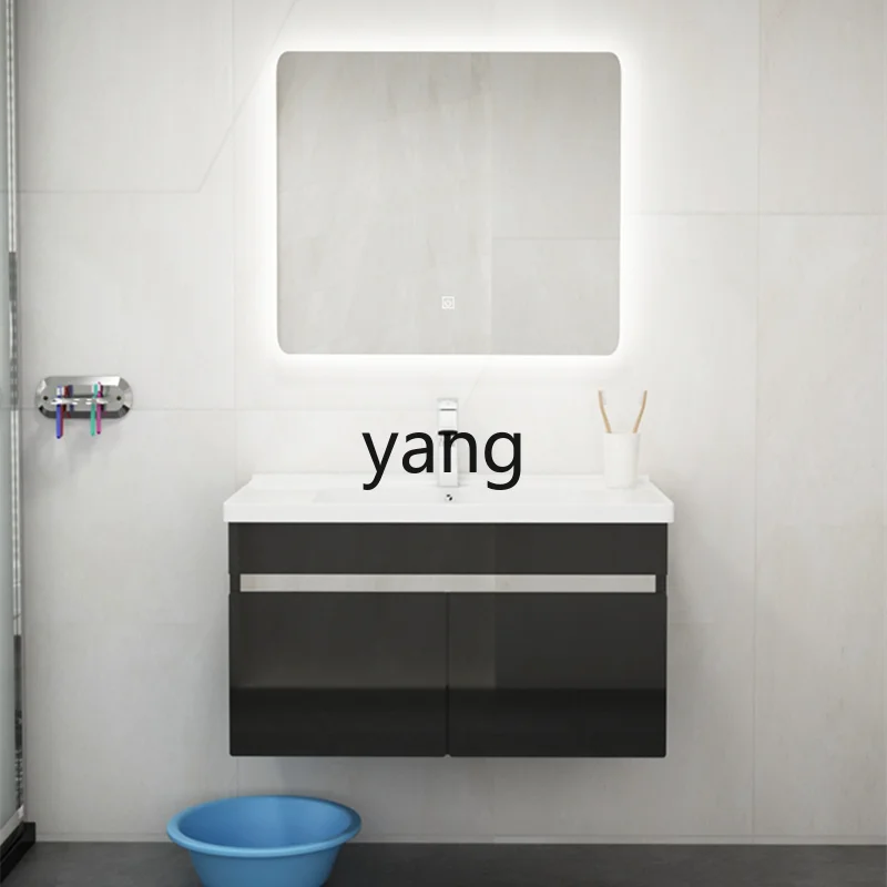 LHH paint-free bathroom cabinet combination floor wash face wash hands
LHH paint-free bathroom cabinet combination floor wash face wash hands