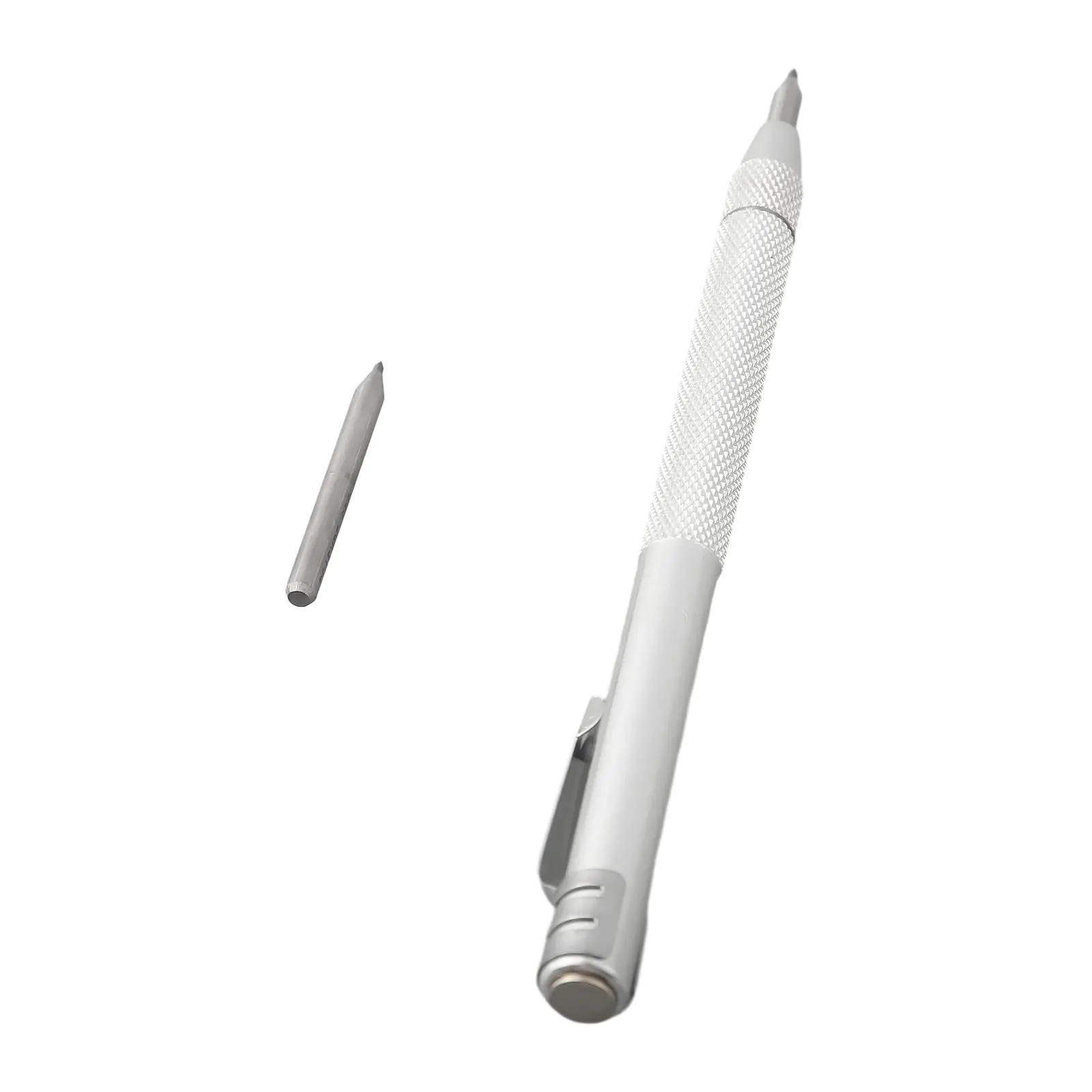 Hand Tools Scriber Pen Replacement Stainless Steel Handy Pen-style Magnet 14cm Aluminium For Engraving Metal Sheet
Hand Tools Scriber Pen Replacement Stainless Steel Handy Pen-style Magnet 14cm Aluminium For Engraving Metal Sheet