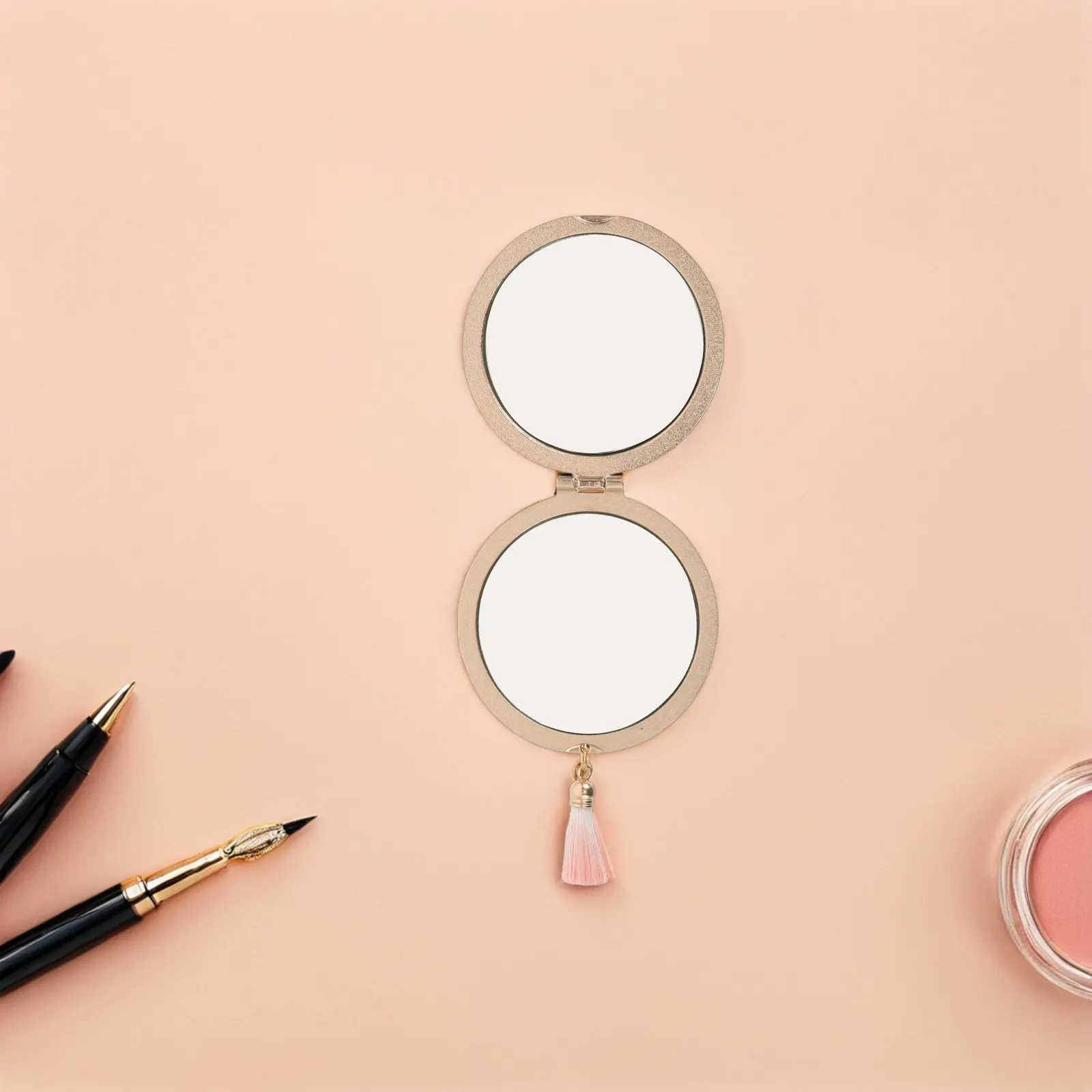 Mini Portable Folding Makeup Mirror Lotus Metal Compact Pocket Purse Handbag Travel Vintage Retro Makeup Mirror Chinese Style
Mini Portable Folding Makeup Mirror Lotus Metal Compact Pocket Purse Handbag Travel Vintage Retro Makeup Mirror Chinese Style