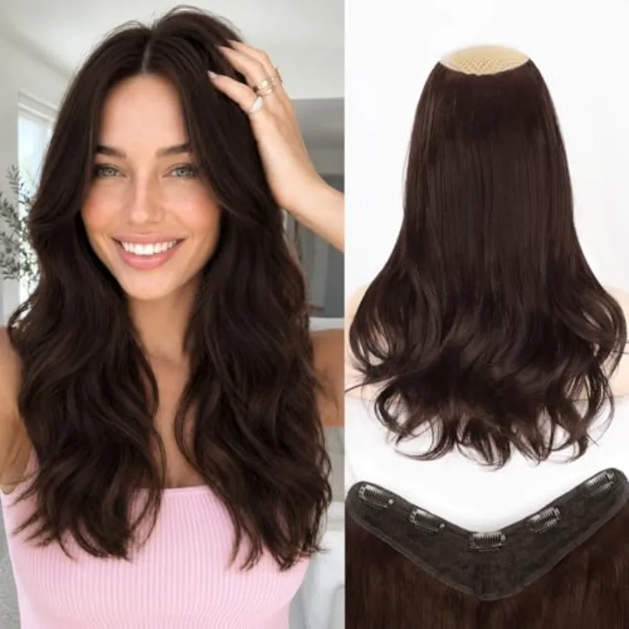 Long Wavy Layered Hair Extensions for Women, Clip in Hair Extensions Clip Ins Soft Full Head Synthetic Hairpieces 16 Inch Choco
Long Wavy Layered Hair Extensions for Women, Clip in Hair Extensions Clip Ins Soft Full Head Synthetic Hairpieces 16 Inch Choco