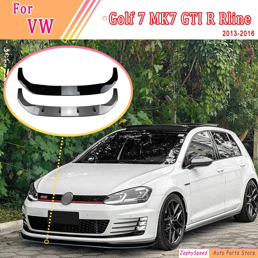 Front Bumper Lip Spoiler Diffuser Splitter For VW Golf 7 MK7 GTI R Rline 2013-2016 Front Shovel Skirt Board Car Accessories
Front Bumper Lip Spoiler Diffuser Splitter For VW Golf 7 MK7 GTI R Rline 2013-2016 Front Shovel Skirt Board Car Accessories