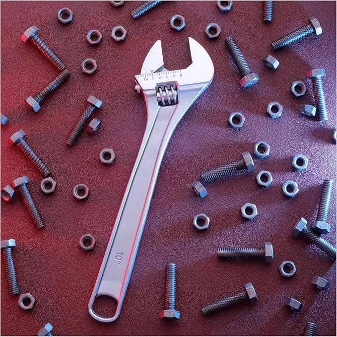 Industrial Grade 10 8 6 Adjustable Wrench Kit Carbon Steel Auto Repair Polishing Head
Industrial Grade 10 8 6 Adjustable Wrench Kit Carbon Steel Auto Repair Polishing Head