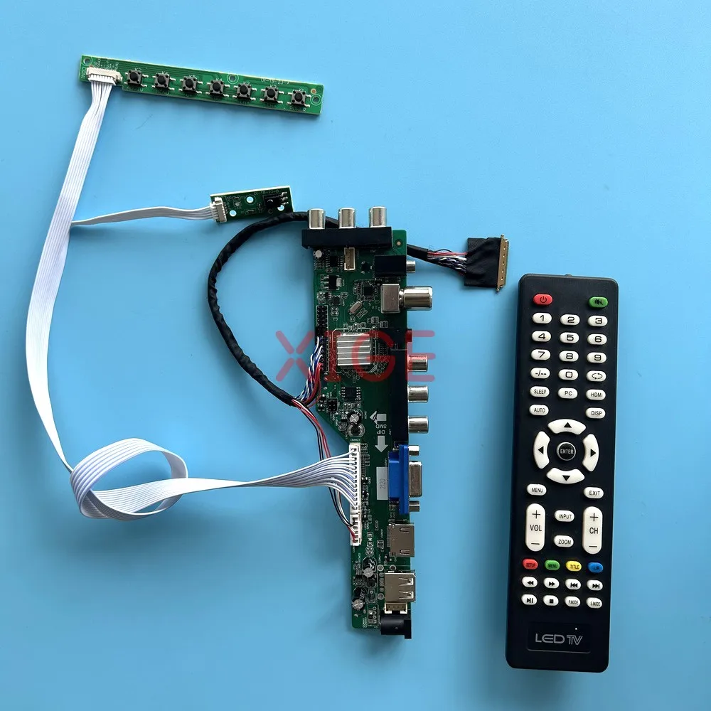 Плата драйвера контроллера для B133XTN01.0 B133XTN01.5 DIY Kit 1366x768 13,3 "экран ноутбука DVB-T/C LVDS 40-контактный USB/DHMI/VGA/AV
Плата драйвера контроллера для B133XTN01.0 B133XTN01.5 DIY Kit 1366x768 13,3 "экран ноутбука DVB-T/C LVDS 40-контактный USB/DHMI/VGA/AV