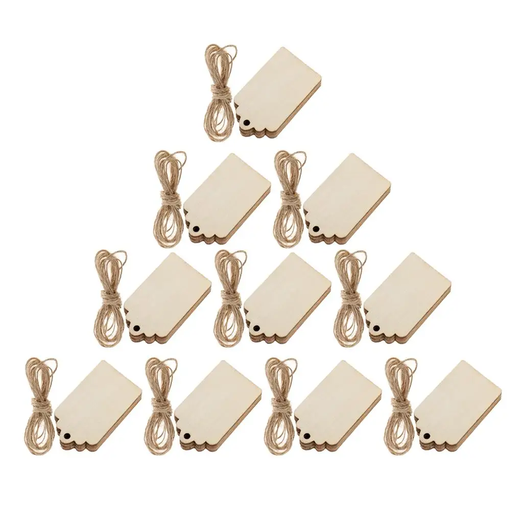 Unfinished Wood Crafts DIY Blank Hanging Gift Tags Ornaments with Ropes Wedding
Unfinished Wood Crafts DIY Blank Hanging Gift Tags Ornaments with Ropes Wedding