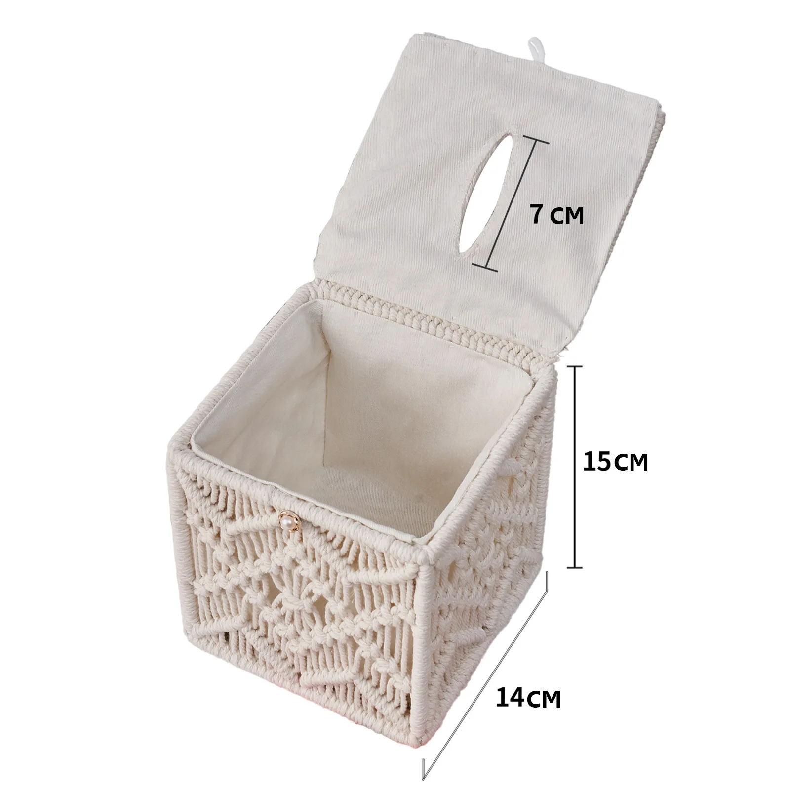 For Office For Restaurant Square Tissue Box Cover Woven Tissue Box Office Indoor Use Outdoor Use Fashionable Weaving Pattern
For Office For Restaurant Square Tissue Box Cover Woven Tissue Box Office Indoor Use Outdoor Use Fashionable Weaving Pattern