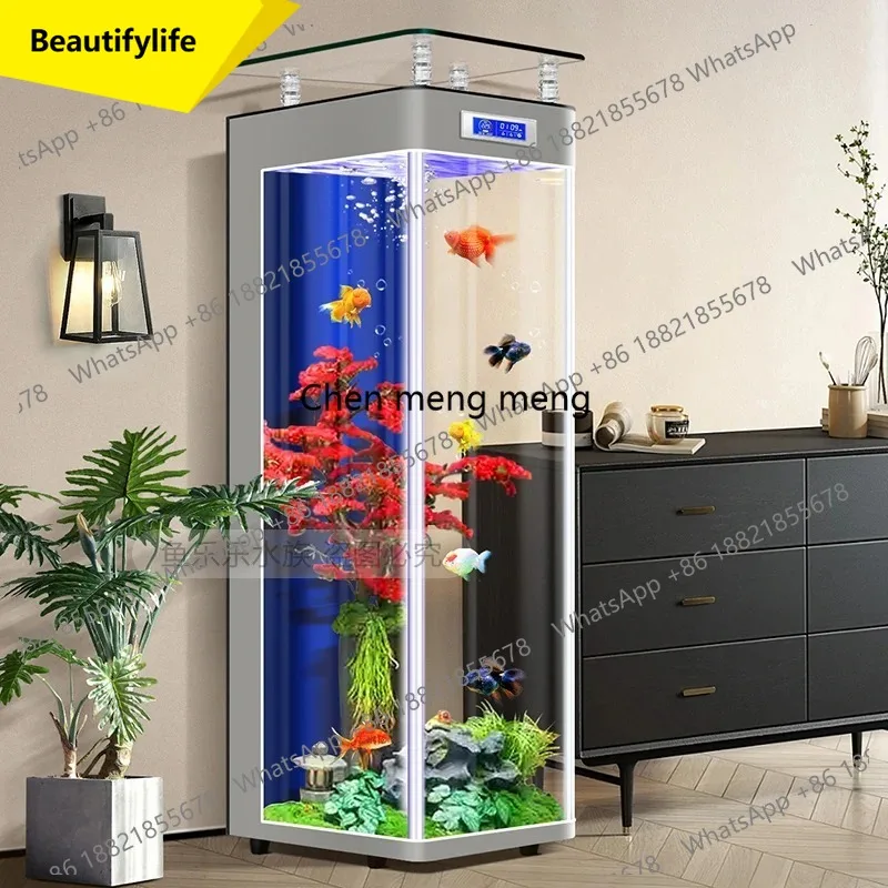 M07 Fish Tank Living Room Home Floor Small Integrated Molding Free Replacement Aquarium Self-Circulation Back Filter
M07 Fish Tank Living Room Home Floor Small Integrated Molding Free Replacement Aquarium Self-Circulation Back Filter