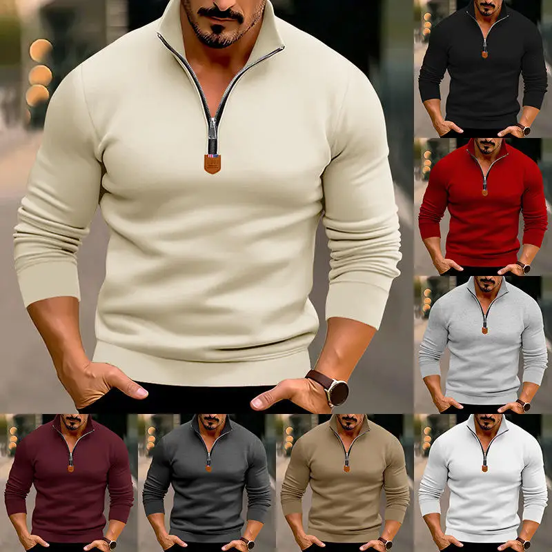New Men's Slim Fit Fleece Lined Zip up Hoodie Long Sleeve Casual Wear Polyester Fiber Anti Shrinkage Treatment Winter Wear
New Men's Slim Fit Fleece Lined Zip up Hoodie Long Sleeve Casual Wear Polyester Fiber Anti Shrinkage Treatment Winter Wear