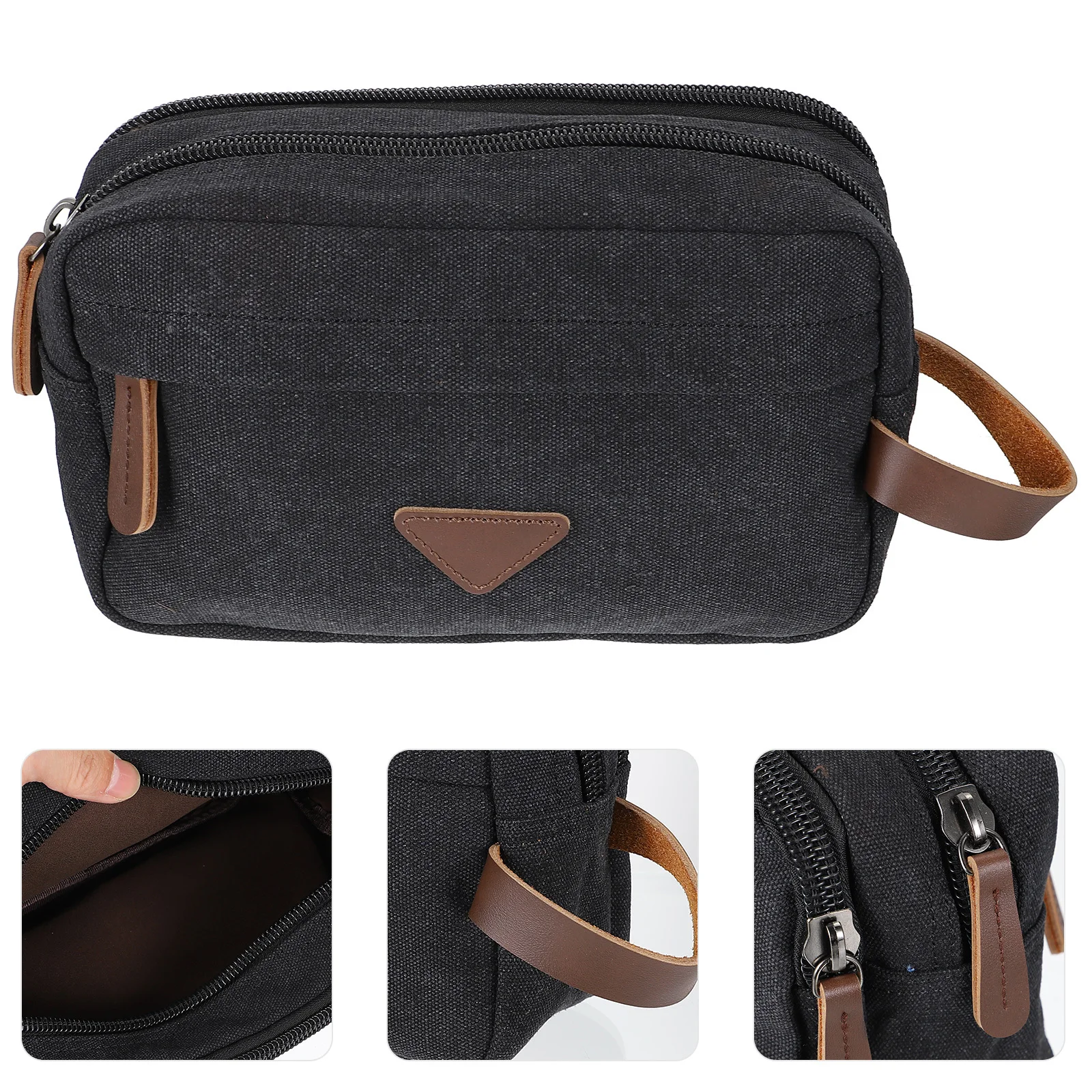Large Travel Organizer Bag Waterproof Rip-Stop Canvas Toiletry Pouch with Metal Zipper Portable Wash Case for Men Women
Large Travel Organizer Bag Waterproof Rip-Stop Canvas Toiletry Pouch with Metal Zipper Portable Wash Case for Men Women
