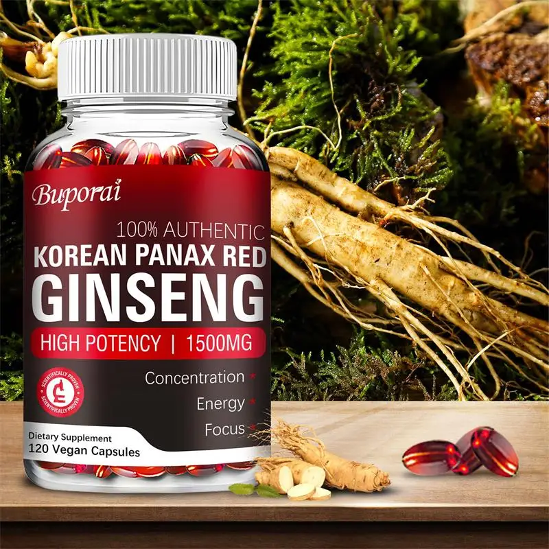 Korean Red Panax Ginseng - Energy, Endurance, Vitality, Performance, Immune Support
Korean Red Panax Ginseng - Energy, Endurance, Vitality, Performance, Immune Support