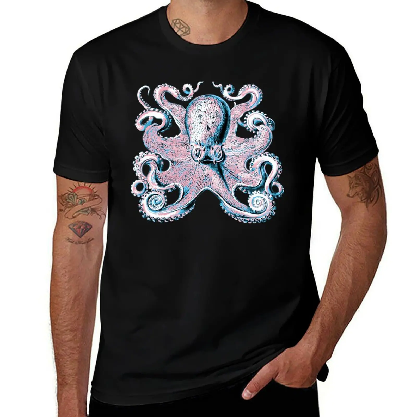 Trans Pride Octopus T-Shirt t shirt for man 100 percent cotton t shirts cotton 100% t shirts for man graphic vintage T-Shirt
Trans Pride Octopus T-Shirt t shirt for man 100 percent cotton t shirts cotton 100% t shirts for man graphic vintage T-Shirt