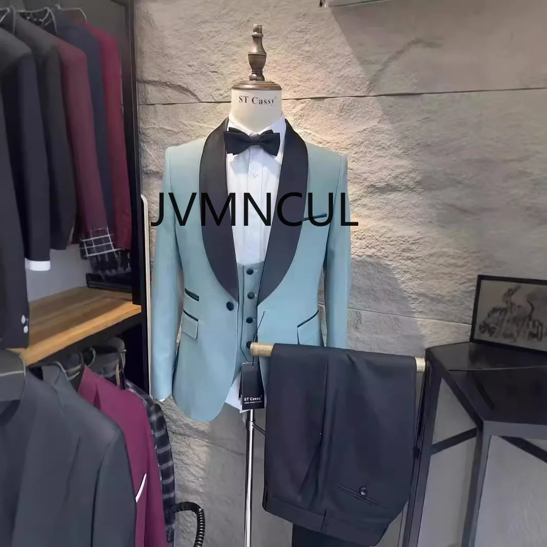 High-End Men's Wedding Host Business Suit 3-Piece Set Embroidered 2025 In-Stock
High-End Men's Wedding Host Business Suit 3-Piece Set Embroidered 2025 In-Stock