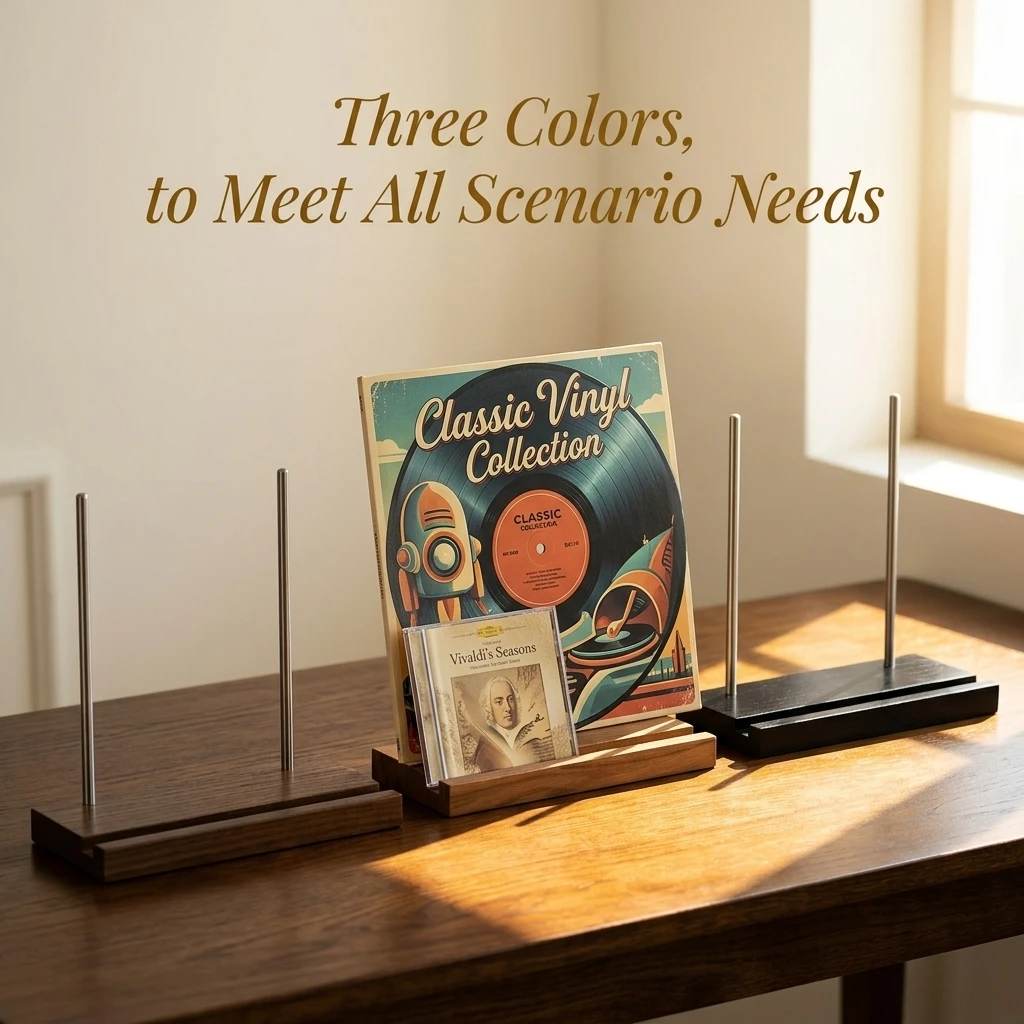 New Arrival Elegant Light Luxury Vinyl Record Stand Desktop CD Storage Phone Tablet Display Home Decor
New Arrival Elegant Light Luxury Vinyl Record Stand Desktop CD Storage Phone Tablet Display Home Decor