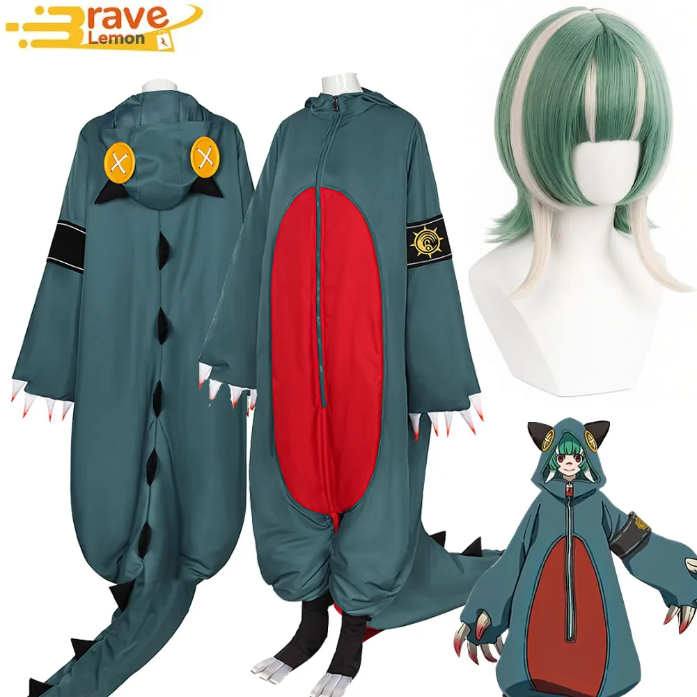 Anime Gachi A Kuta Cosplay Gita Jumpsuit Clothes Costume Wig Women Party Outfits Suit Disguise Female Halloween Carnival Outfit
Anime Gachi A Kuta Cosplay Gita Jumpsuit Clothes Costume Wig Women Party Outfits Suit Disguise Female Halloween Carnival Outfit
