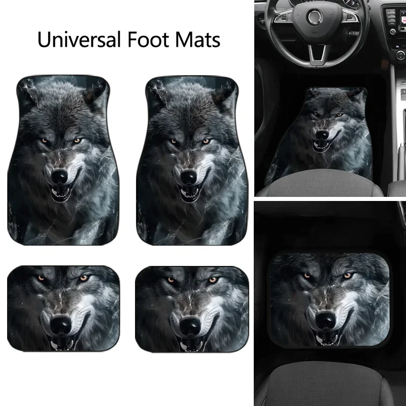 Автомобильный коврик Fierce Wolf, общий напольный коврик, нескользящий, прочный, автомобильный ковер для всех сезонов, легко чистится
Автомобильный коврик Fierce Wolf, общий напольный коврик, нескользящий, прочный, автомобильный ковер для всех сезонов, легко чистится
