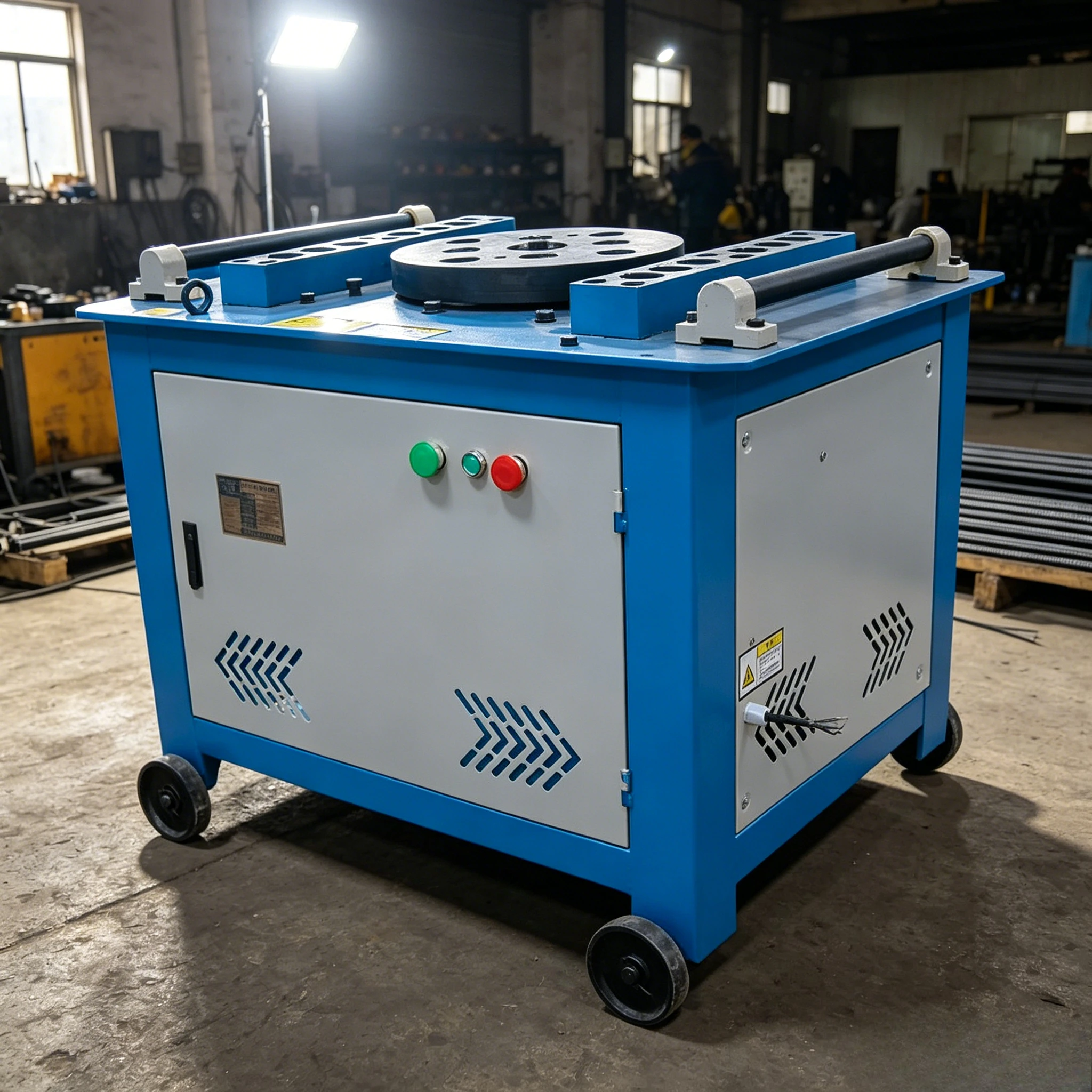 Hot Selling CNC Automatic Steel Bar Bending Machine Rebar Bender 25mm and Customizable for Steel Bar Processing Steel Bar Bender
Hot Selling CNC Automatic Steel Bar Bending Machine Rebar Bender 25mm and Customizable for Steel Bar Processing Steel Bar Bender